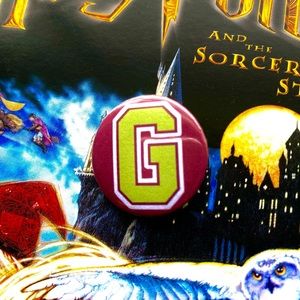 GRYFFINDOR HOUSE INITAL PIN